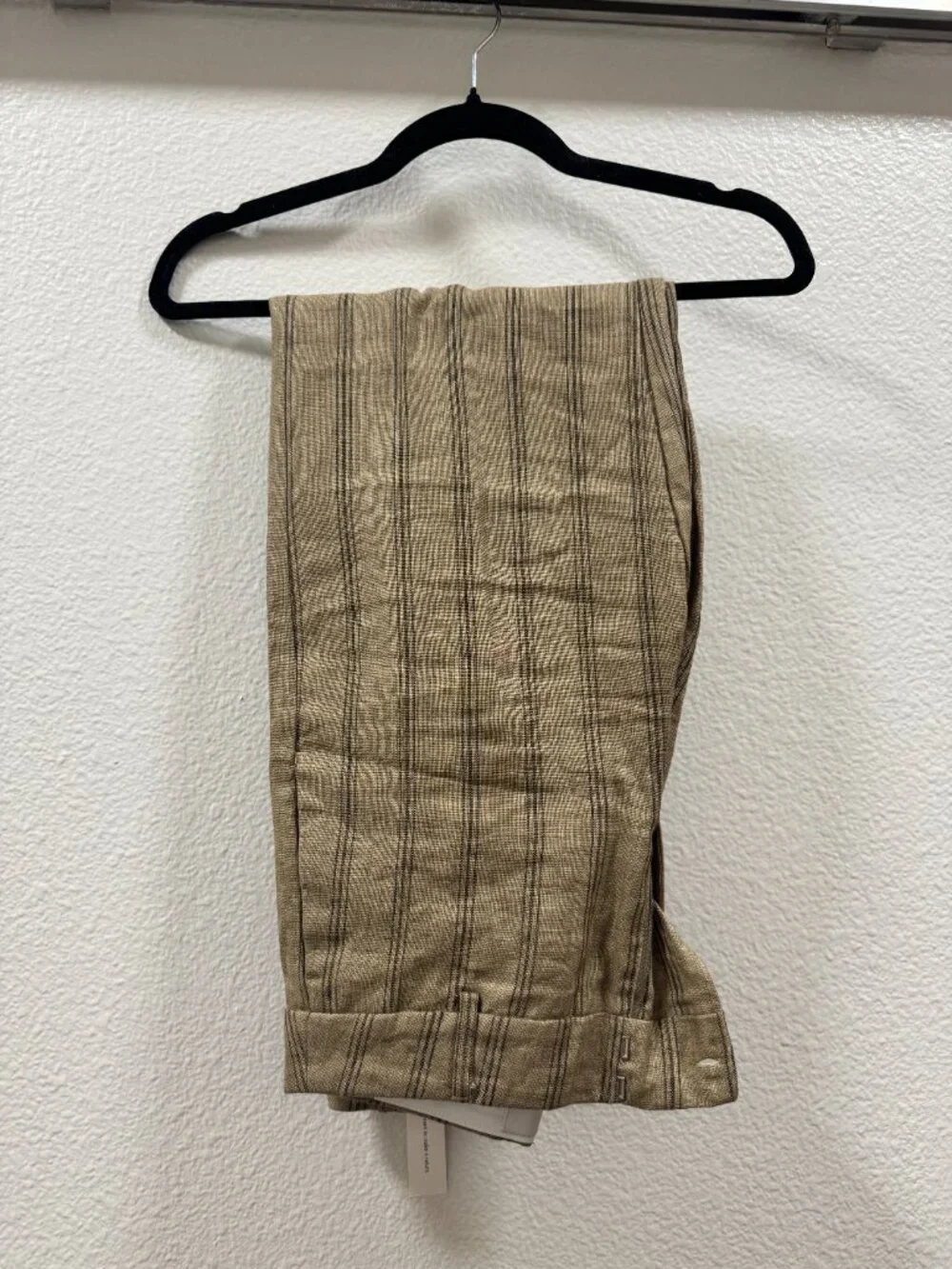 Reformation Gisele Low Rise Linen Short Pant Natural - Size 0P NEVER WORN W/TAGS